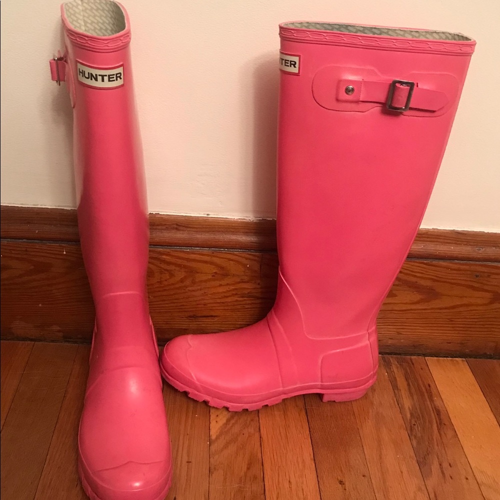 Hunter Rain Boots Size 8